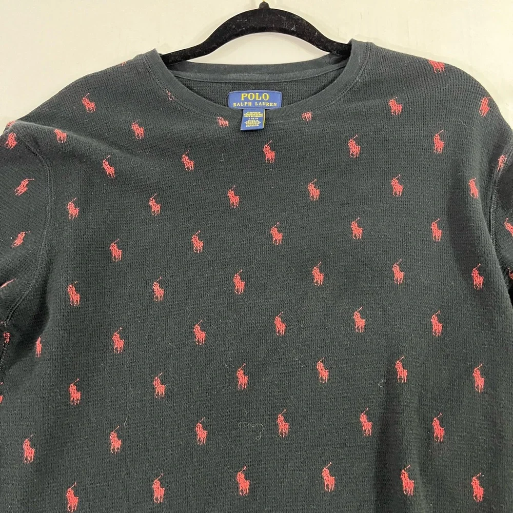 POLO RALPH LAUREN MENS SLEEP SHIRT - Picture 3 of 9